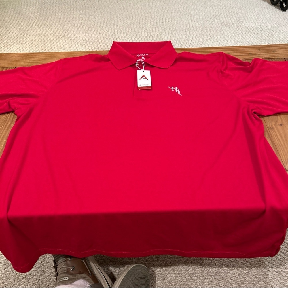 Antigua Red XL Polo